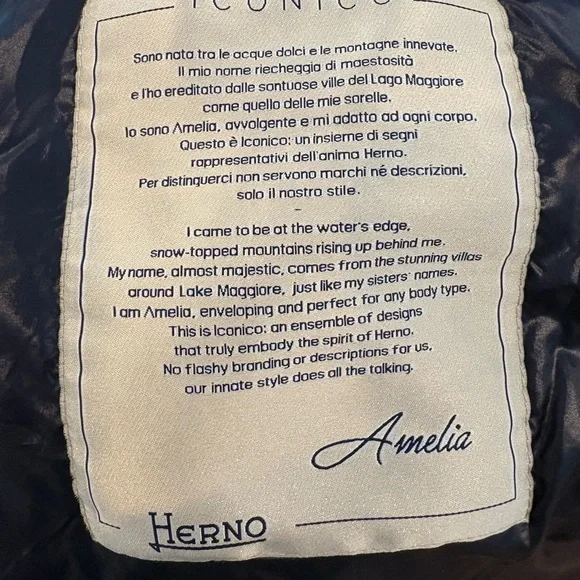 Herno Iconico Amelia Down Coat - Picture 9 of 13